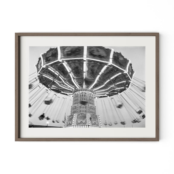 Coney Island by Barbara Alper - Rustic Walnut