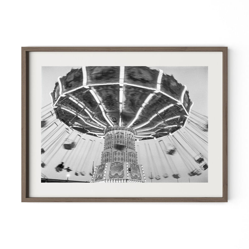 Coney Island by Barbara Alper - Rustic Walnut