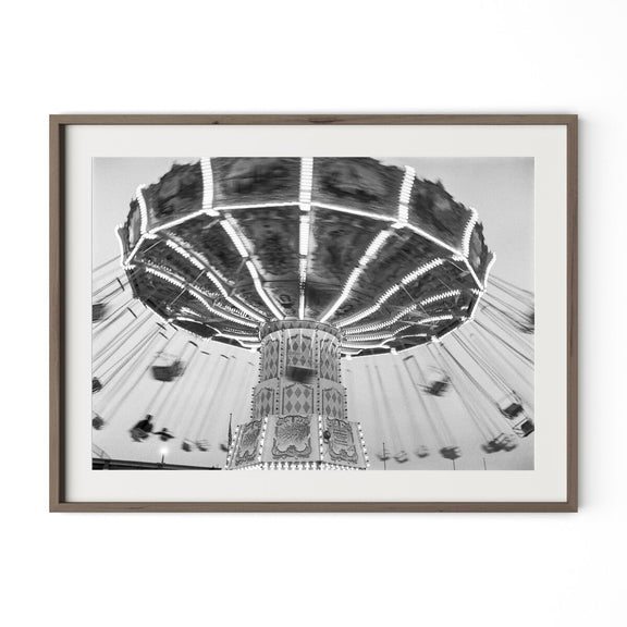 Coney Island by Barbara Alper - Rustic Walnut