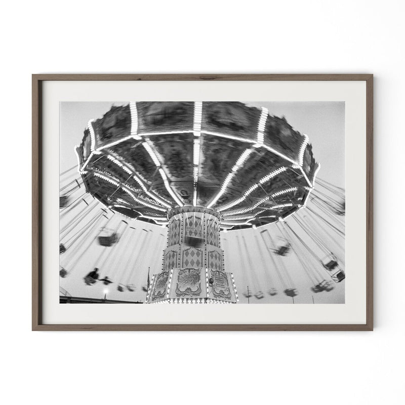 Coney Island by Barbara Alper - Rustic Walnut