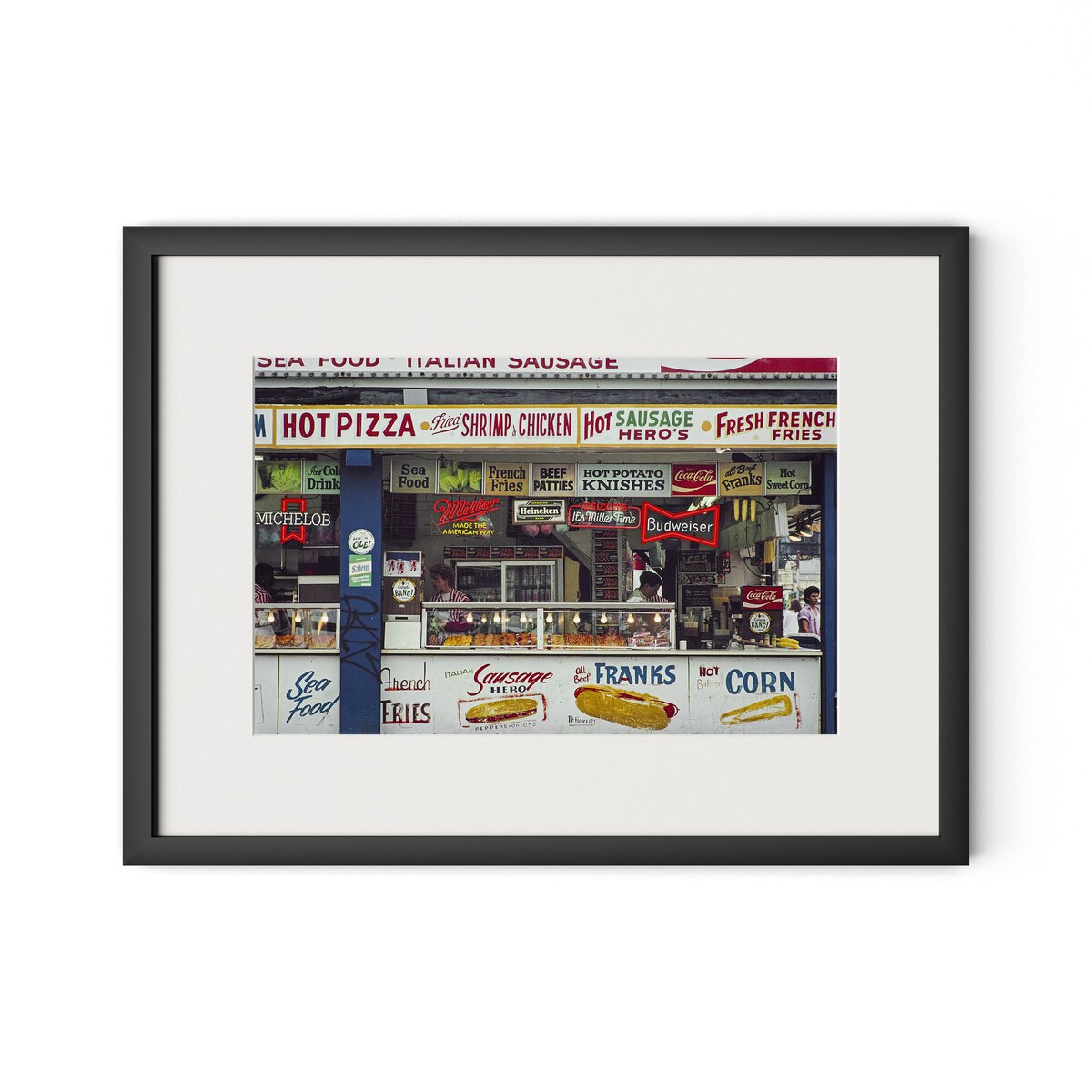 Coney Island Snacks by Barbara Alper - Black Maple