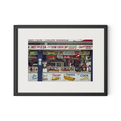 Coney Island Snacks by Barbara Alper - Black Maple