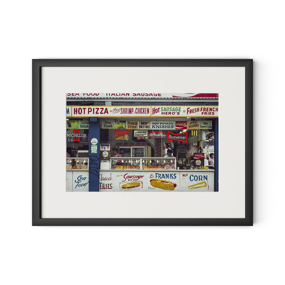 Coney Island Snacks by Barbara Alper - Black Maple