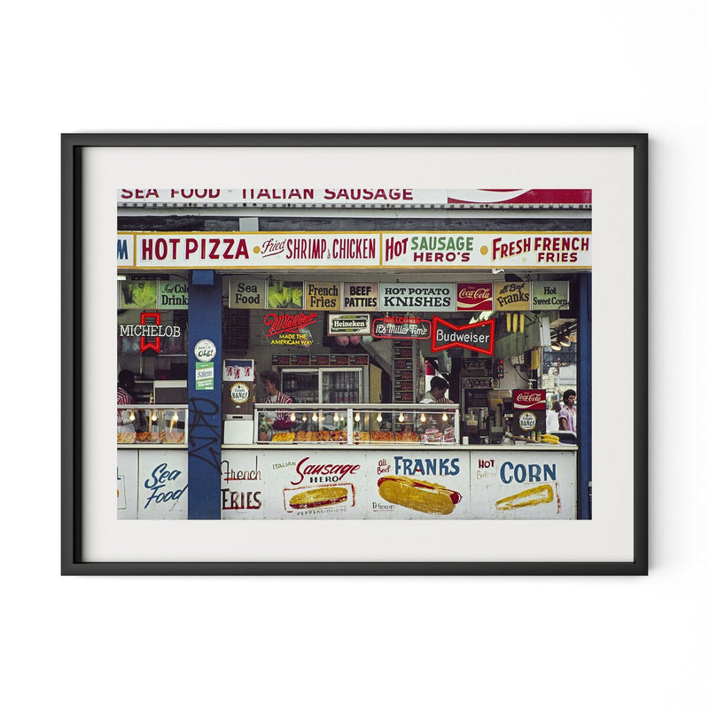 Coney Island Snacks by Barbara Alper - Black Maple