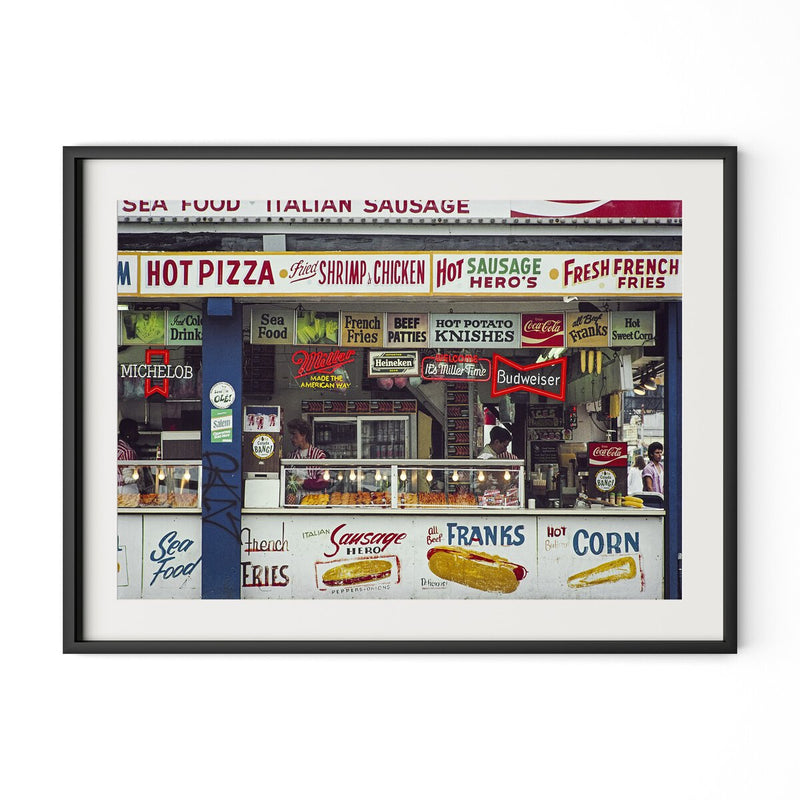 Coney Island Snacks by Barbara Alper - Black Maple