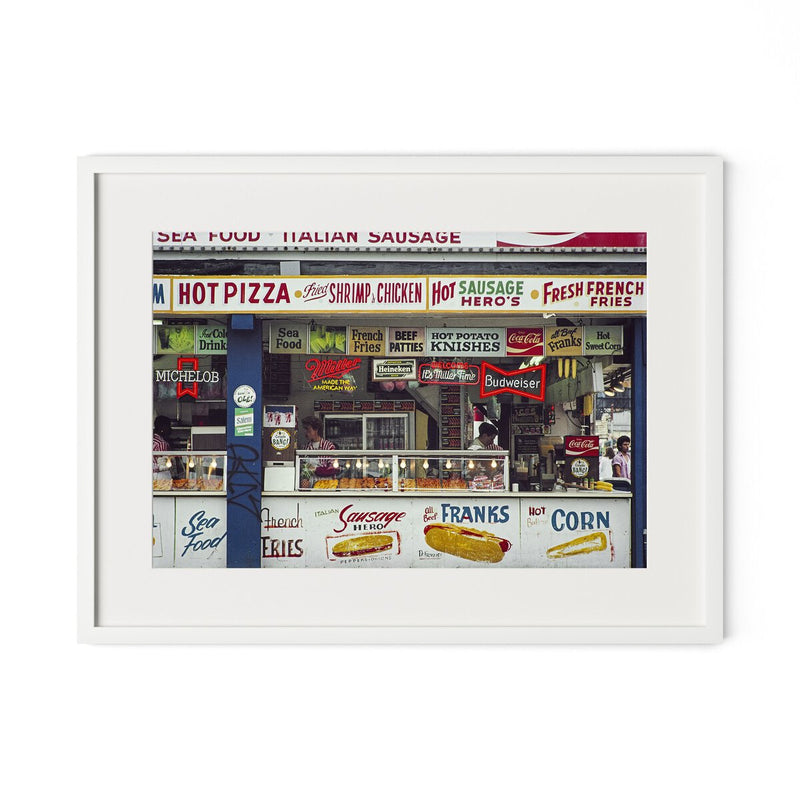 Coney Island Snacks by Barbara Alper - White Maple