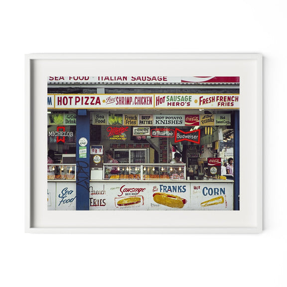 Coney Island Snacks by Barbara Alper - White Maple