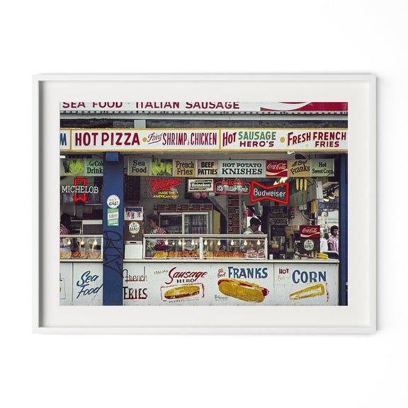 Coney Island Snacks by Barbara Alper - White Maple