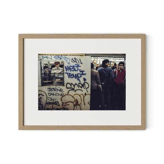 New York City Subway by Barbara Alper - White Oak
