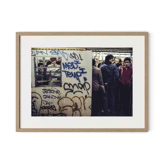 New York City Subway by Barbara Alper - White Oak