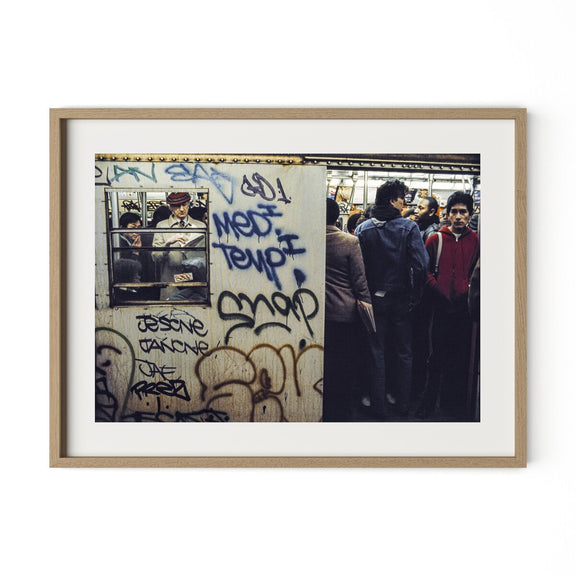 New York City Subway by Barbara Alper - White Oak