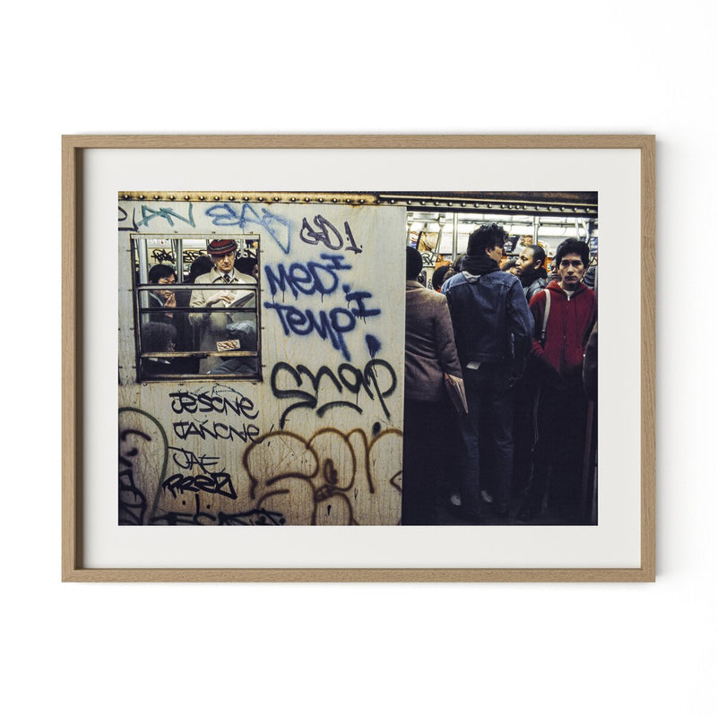 New York City Subway by Barbara Alper - White Oak
