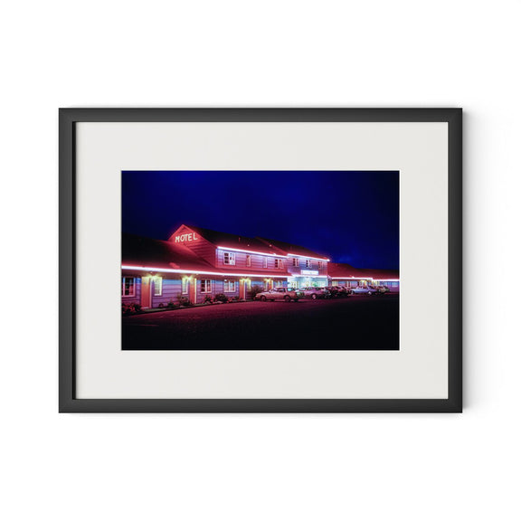 Oregon Motel by Barbara Alper - Black Maple