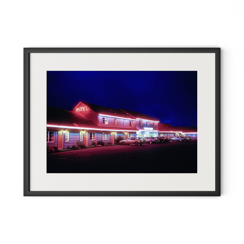 Oregon Motel by Barbara Alper - Black Maple