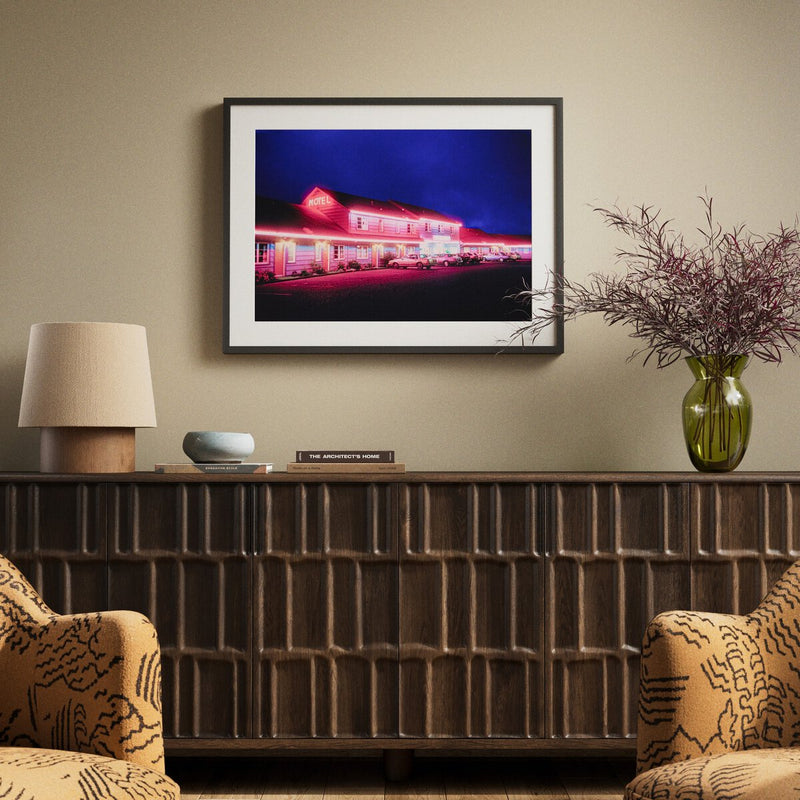 Oregon Motel by Barbara Alper - Black Maple