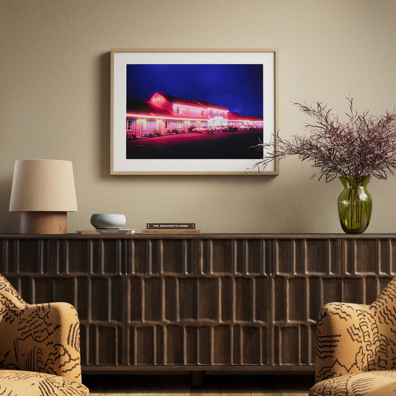 Oregon Motel by Barbara Alper - White Oak