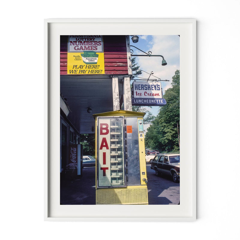 Bait Vending Machine by Barbara Alper - White Maple