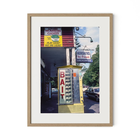 Bait Vending Machine by Barbara Alper - White Oak