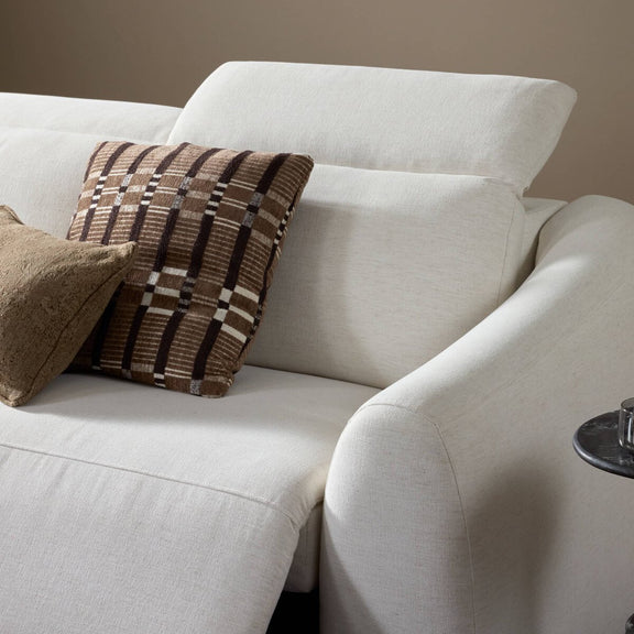 Alondra Power Recliner 3-Piece Sectional - Crypton Nomad Snow