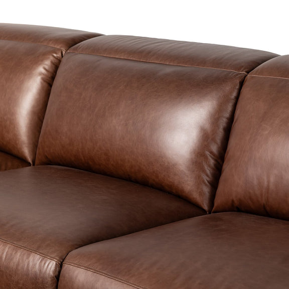 Alondra Power Recliner 3-Piece Sectional - Sonoma Coco