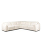 Alondra Power Recliner 5-Piece Sectional - Crypton Nomad Snow