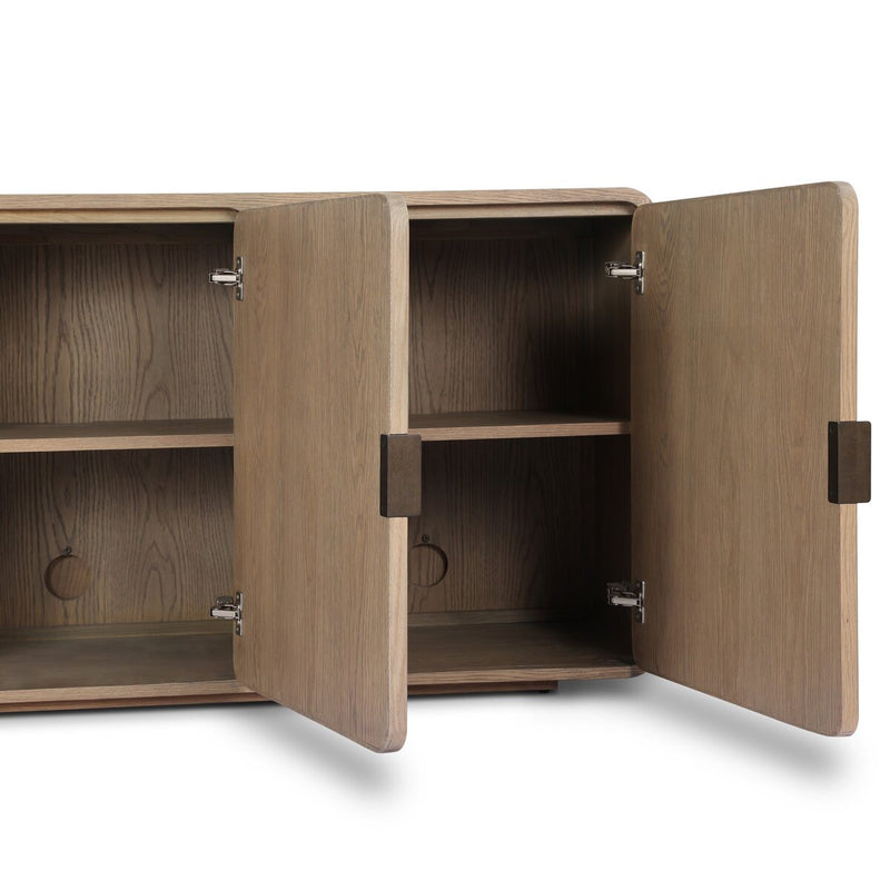Maia 94" Sideboard - Dusty Brown Oak Veneer