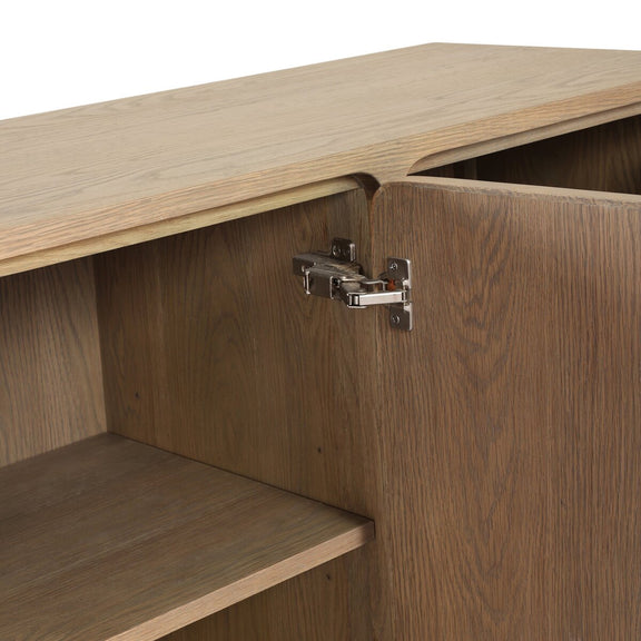 Maia 94" Sideboard - Dusty Brown Oak Veneer
