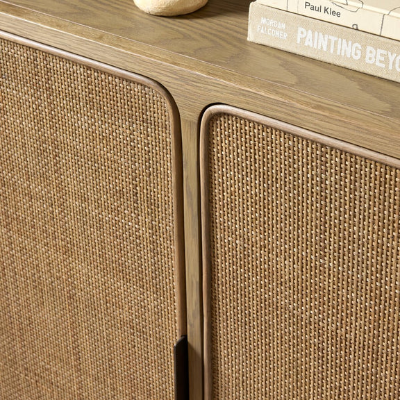 Maia 94" Sideboard - Dusty Brown Oak Veneer