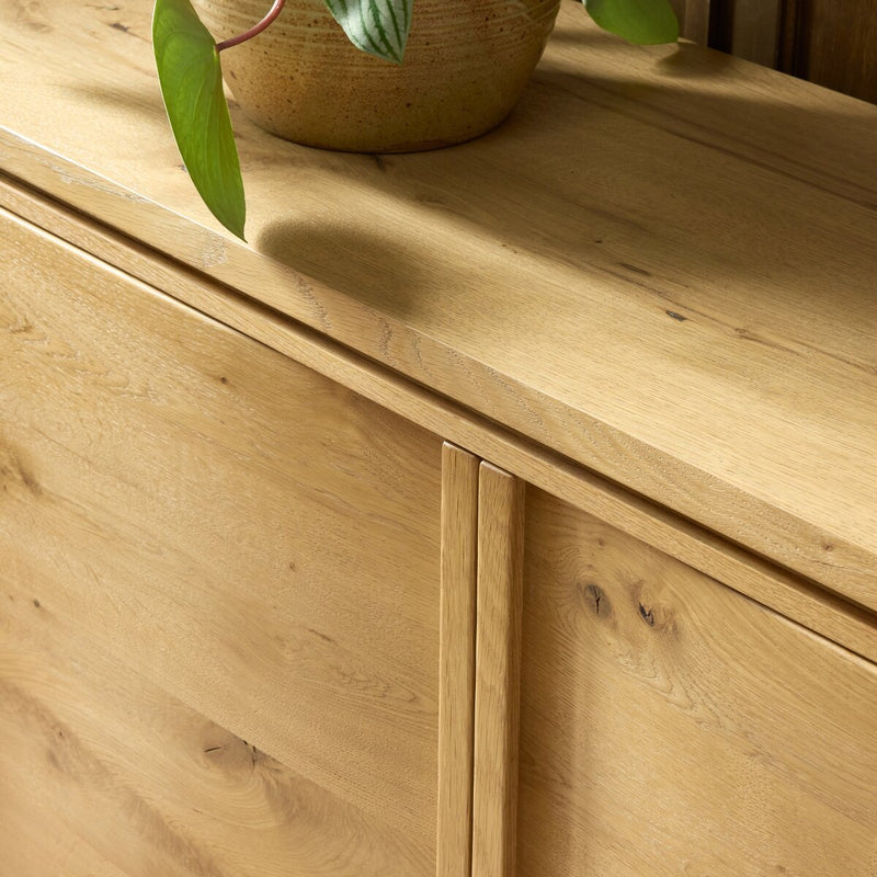 Scarlett 94" Sideboard - Natural Oak
