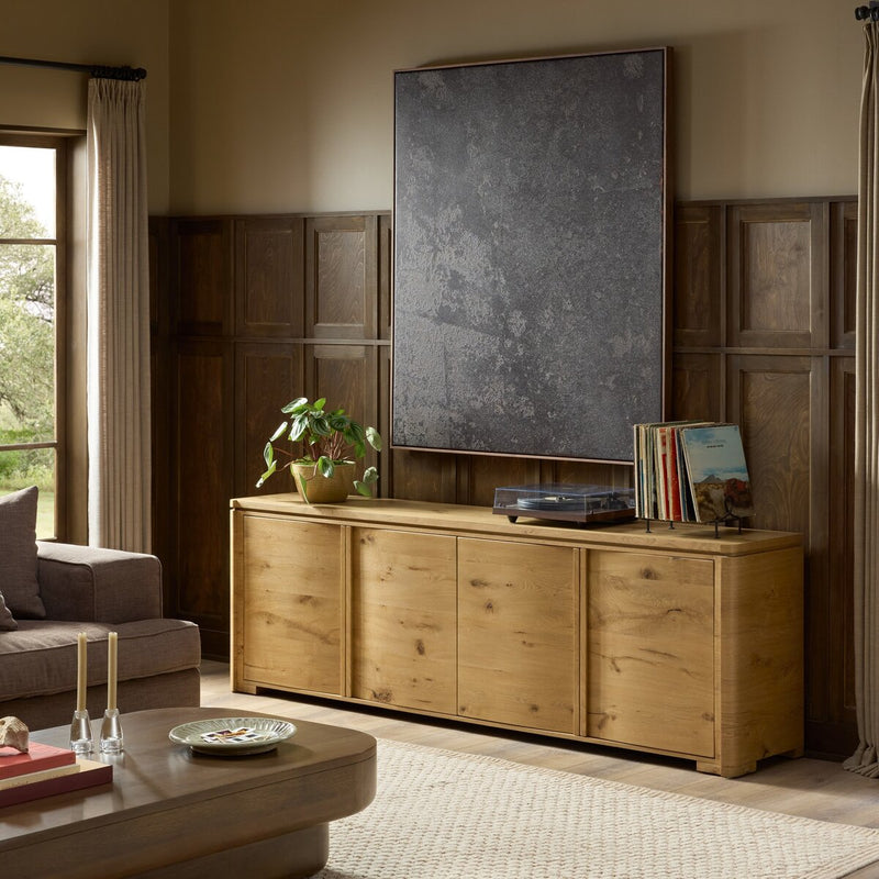 Scarlett 94" Sideboard - Natural Oak
