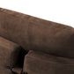 Lanvien Swivel Chair - Nubuck Cigar