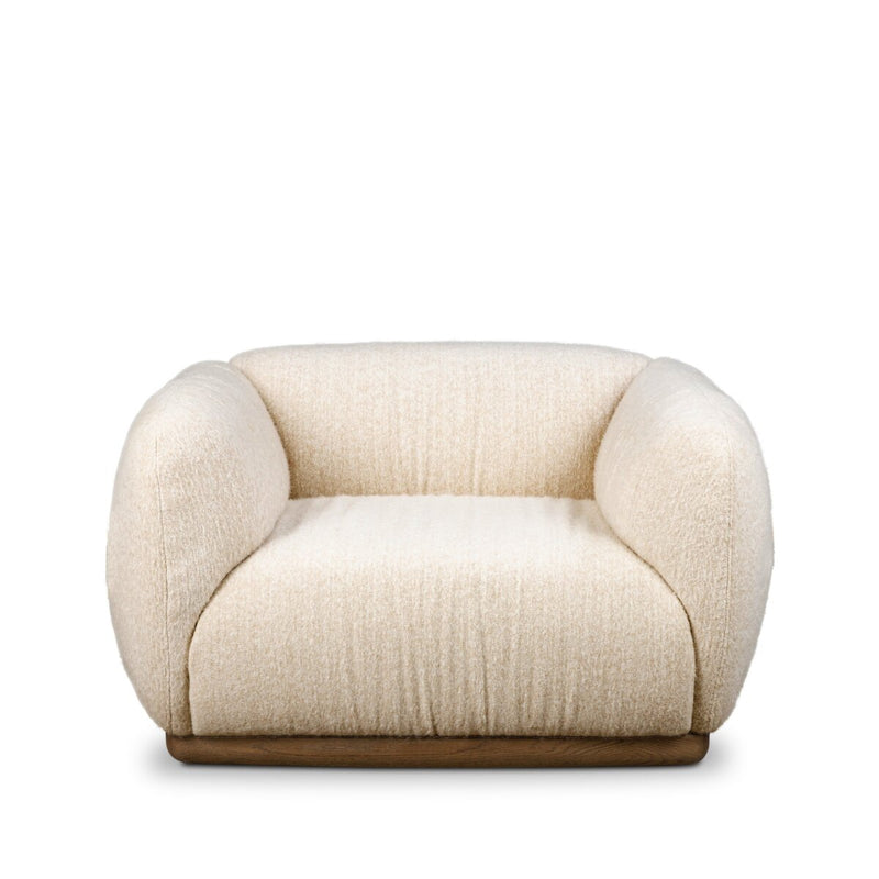 Donna Swivel Chair - Ellis Bone