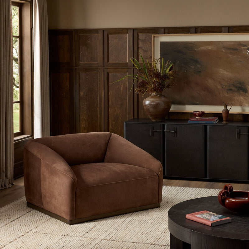 Grenelle Chair - Nubuck Tobacco
