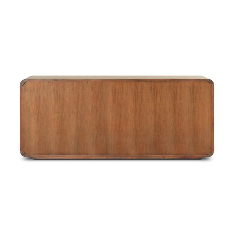 Maia 6 Drawer Dresser - Dusty Brown Cane