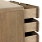 Maia 6 Drawer Dresser - Dusty Brown Cane