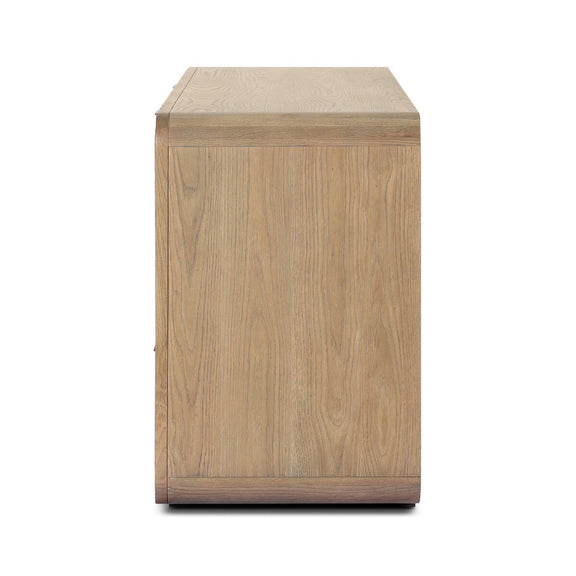 Maia 6 Drawer Dresser - Dusty Brown Cane