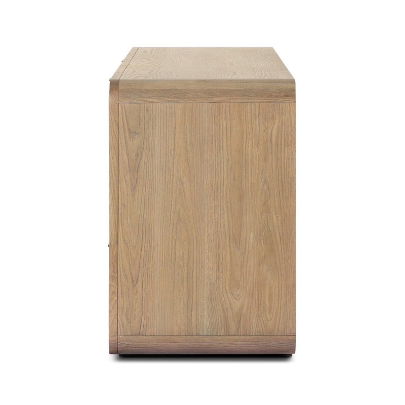 Maia 6 Drawer Dresser - Dusty Brown Cane