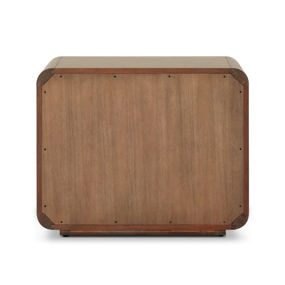 Maia Nightstand - Dusty Brown Oak Veneer