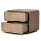 Maia Nightstand - Dusty Brown Oak Veneer