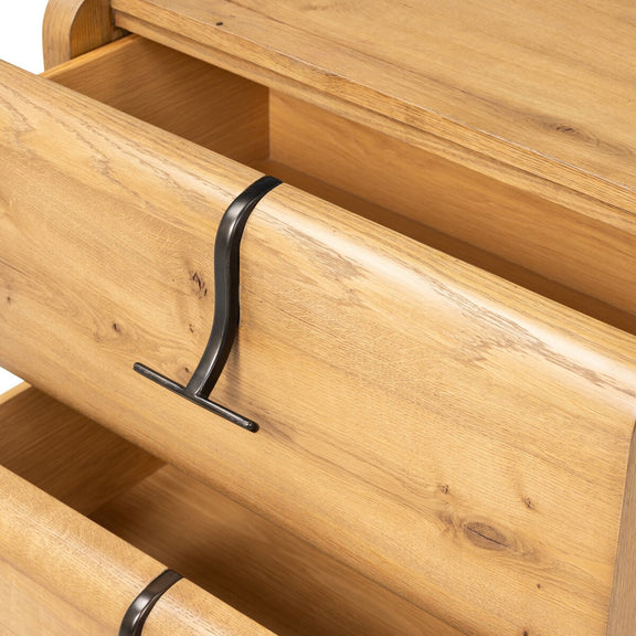 Clemens Nightstand - Natural Reclaimed French Oak