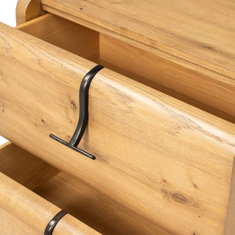 Clemens Nightstand - Natural Reclaimed French Oak