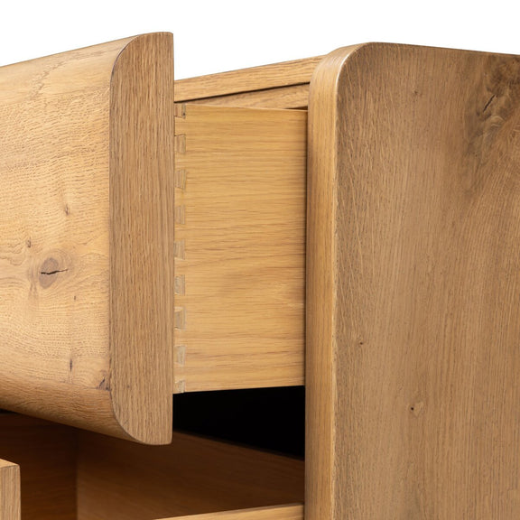 Clemens Nightstand - Natural Reclaimed French Oak