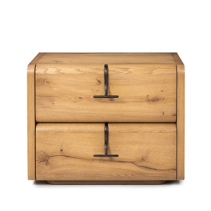 Clemens Nightstand - Natural Reclaimed French Oak