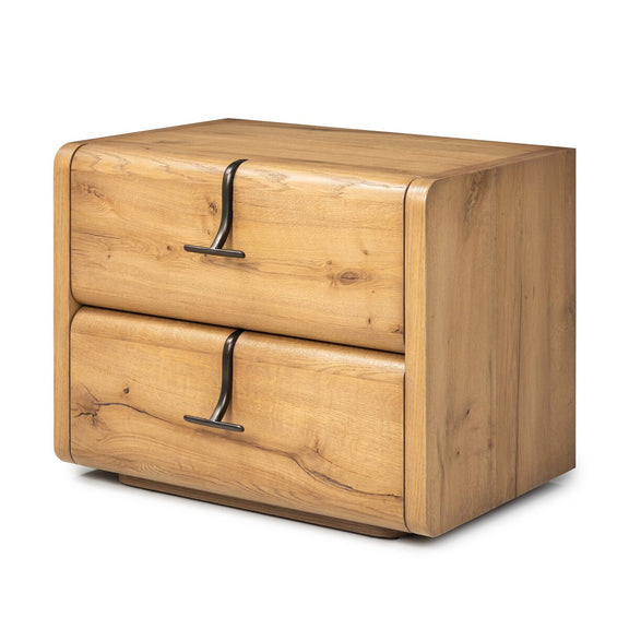 Clemens Nightstand - Natural Reclaimed French Oak