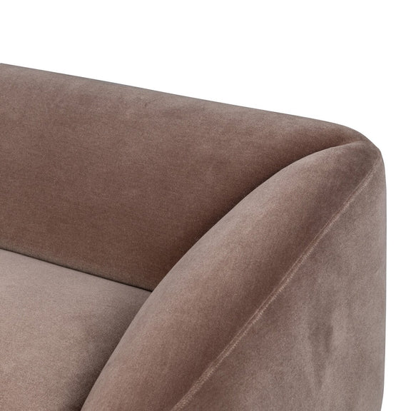 Grenelle Sofa -96" - Monte Mushroom