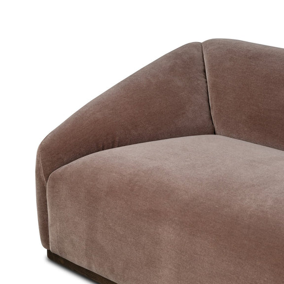 Grenelle Sofa -96" - Monte Mushroom
