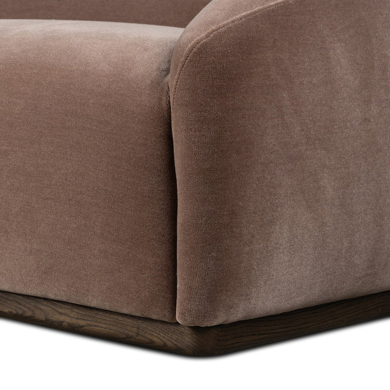 Grenelle Sofa -96" - Monte Mushroom