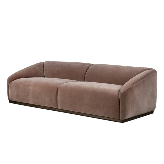 Grenelle Sofa -96" - Monte Mushroom