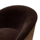 Rainey Swivel Chair - Monte Chocolate