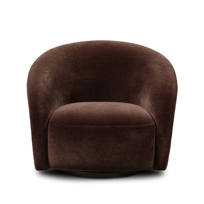 Rainey Swivel Chair - Monte Chocolate